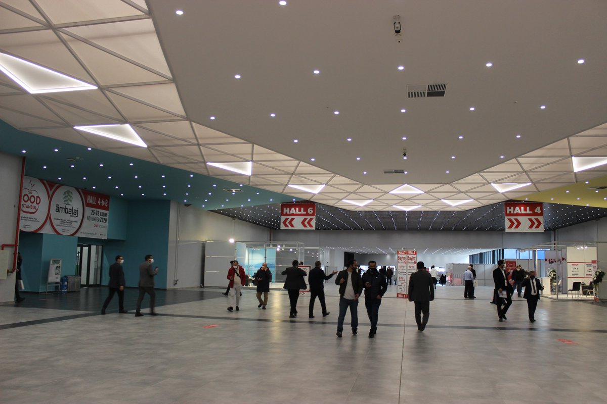 IFM Istanbul Foyer Hall Ceiling 